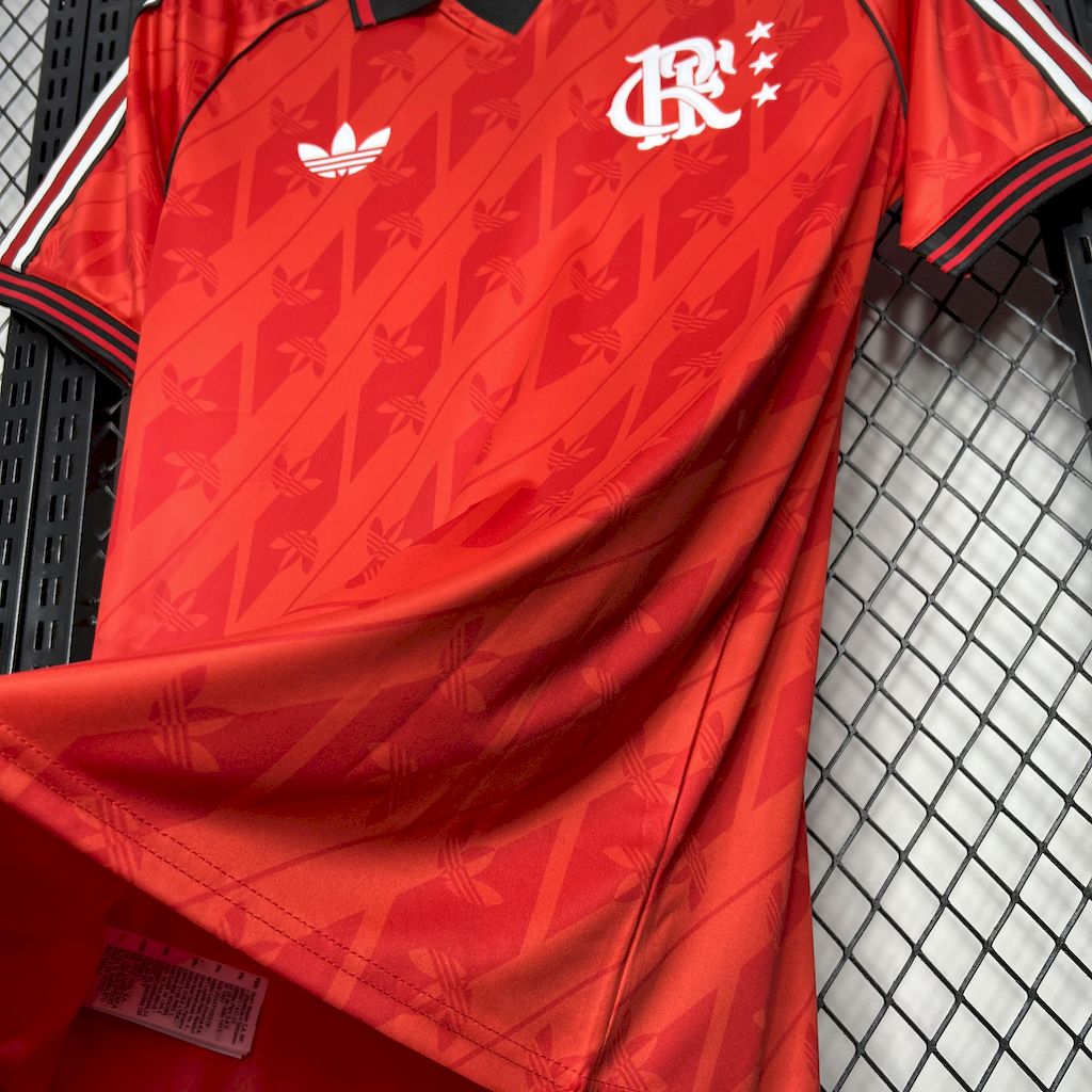 Camisa Flamengo Lifestyler Adidas 24/25 - Versão (Torcedor) Masculina