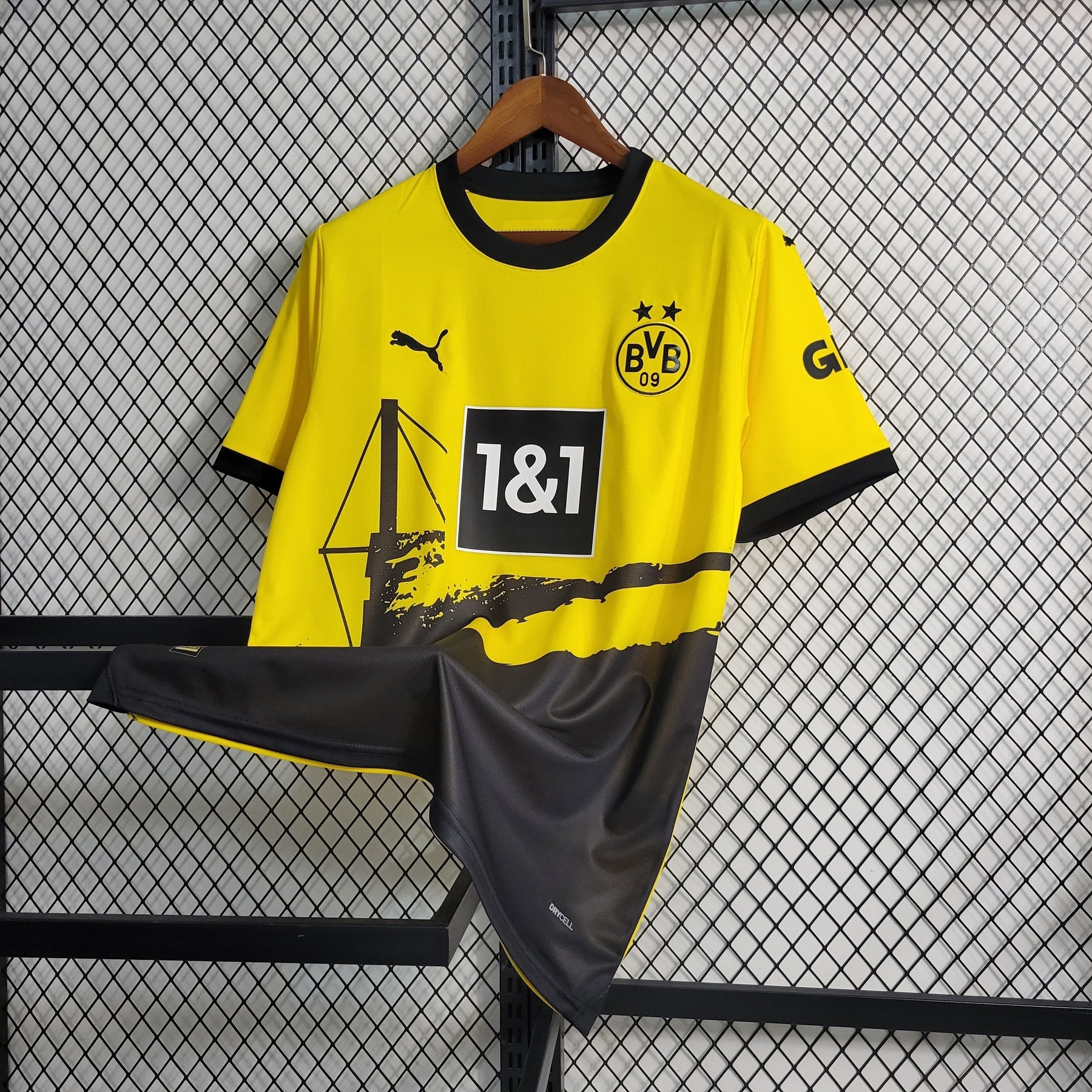 Camisa Borussia Dortmund Home 23/24 - Puma (Torcedor) Masculina