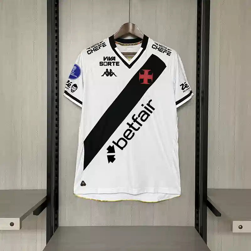 Camisa Vasco da Gama 2025 Away (Todos os Patrocínios) - (Torcedor)