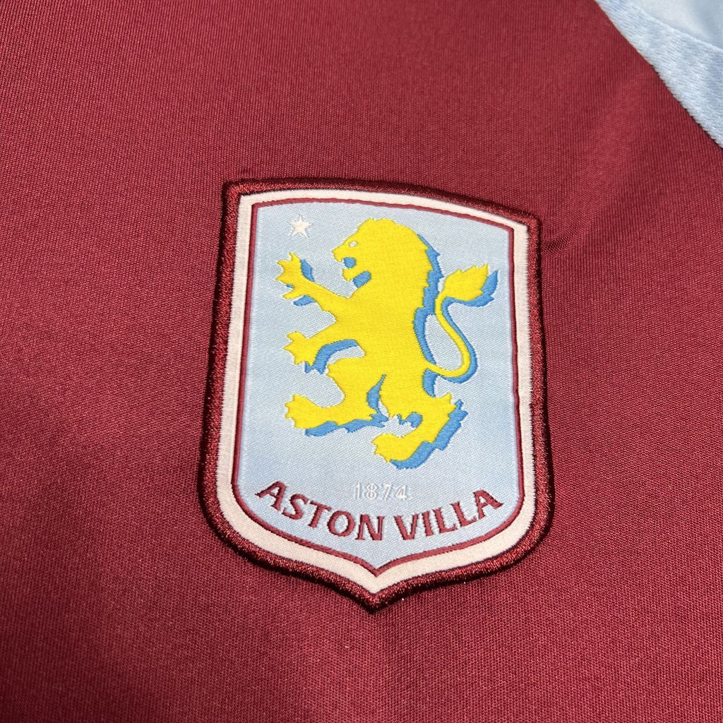 Camisa Aston Villa Villa Home 24/25 Castore (Torcedor) Masculina