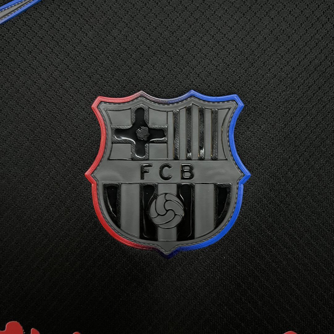 Kit Infantil Barcelona 24/25 Away (Cactus Jack)