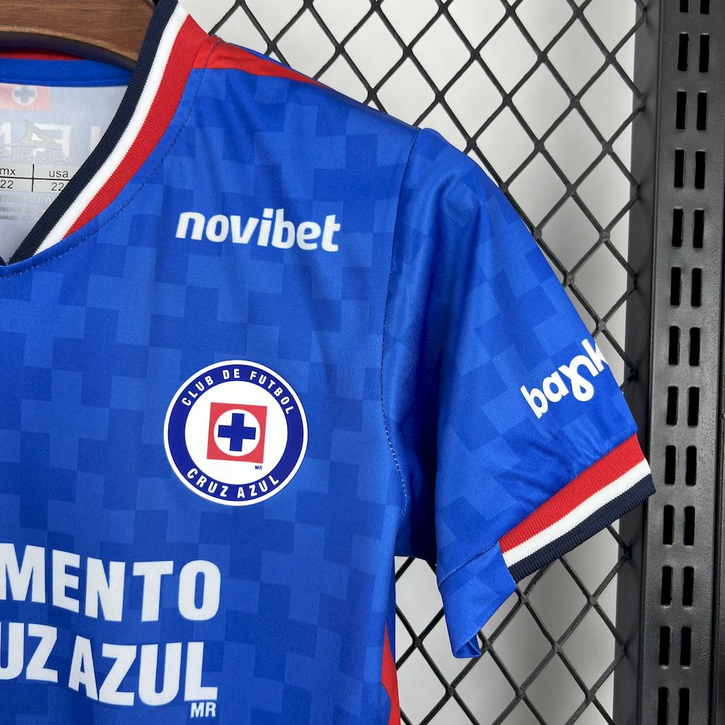 Kit Infantil Cruz Azul Home 25/26
