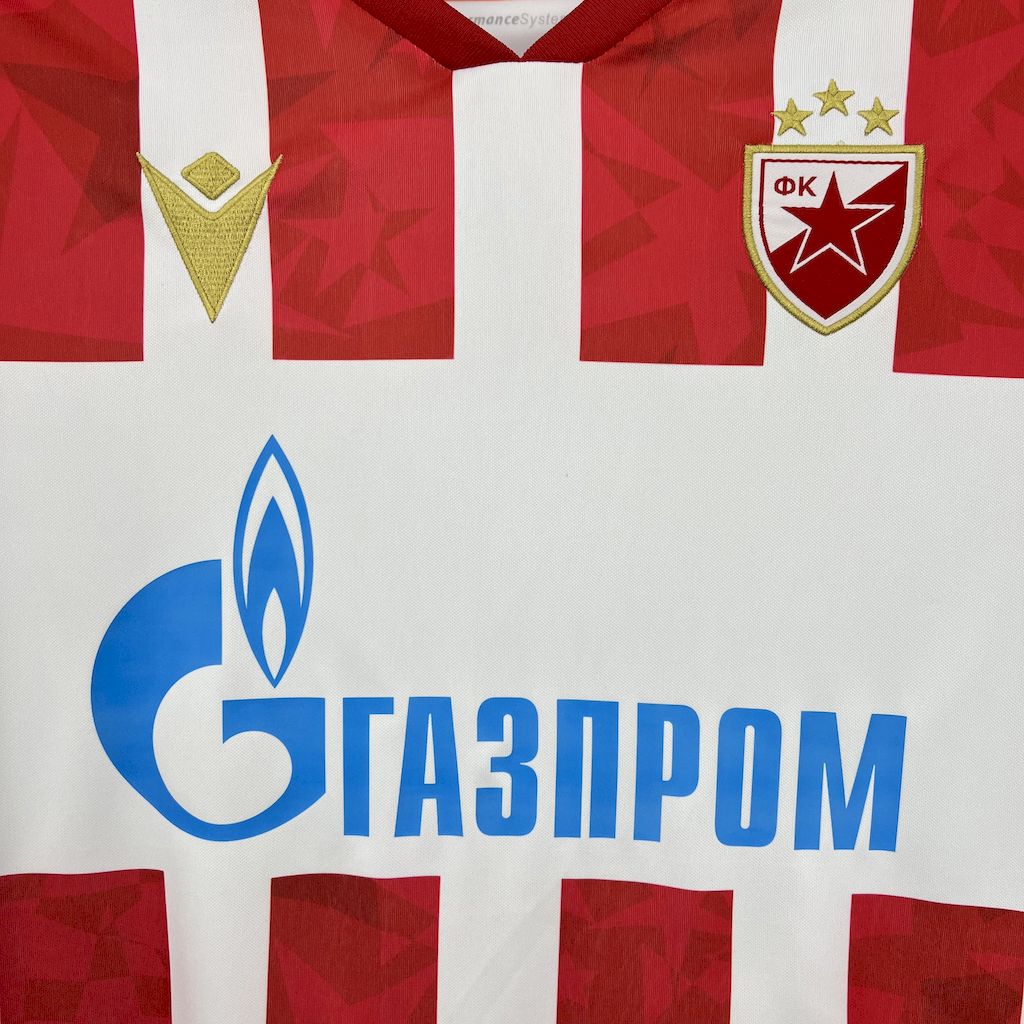 Camisa Estrela Vermelha Home 24/25 - (Torcedor) Masculina