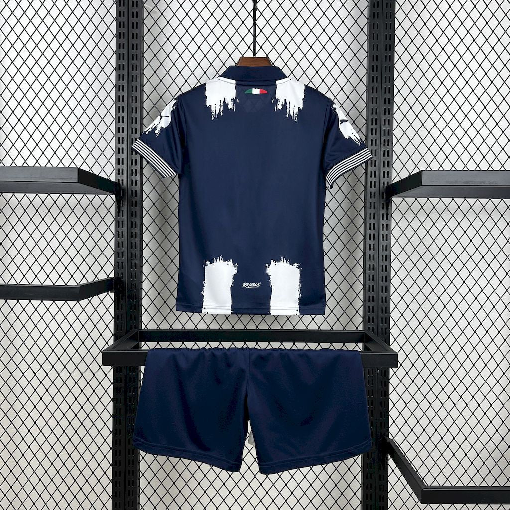 Kit Infantil Monterrey 2025 Home Copa do Mundo de Clubes