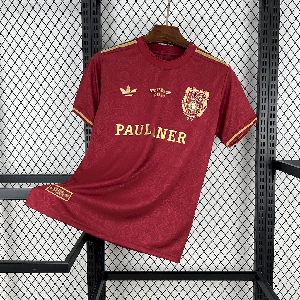 Camisa Bayern de Munique 24/25 Aniversário 125 anos Beckenbauer Cup - (Torcedor)
