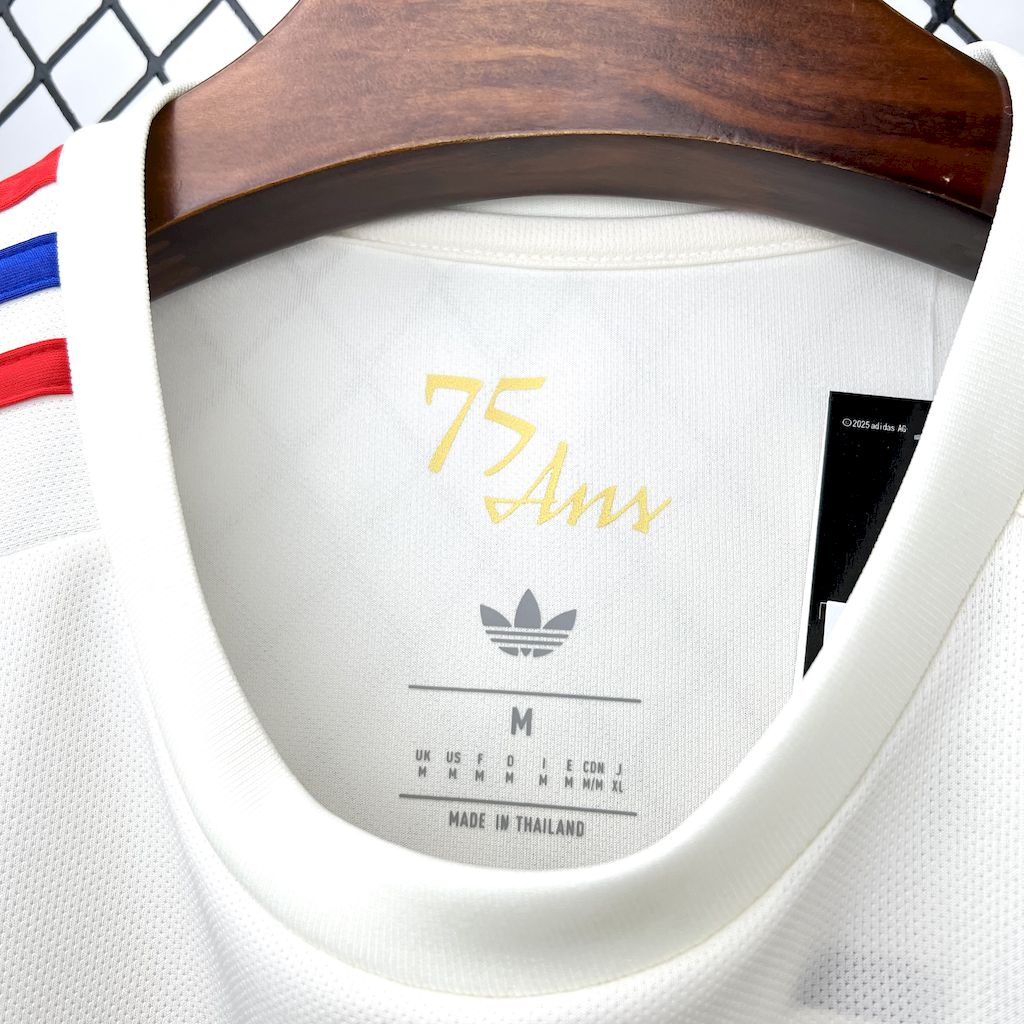 Camisa Lyon Edição De Aniversário 25/26 - Adidas (Torcedor) Masculina