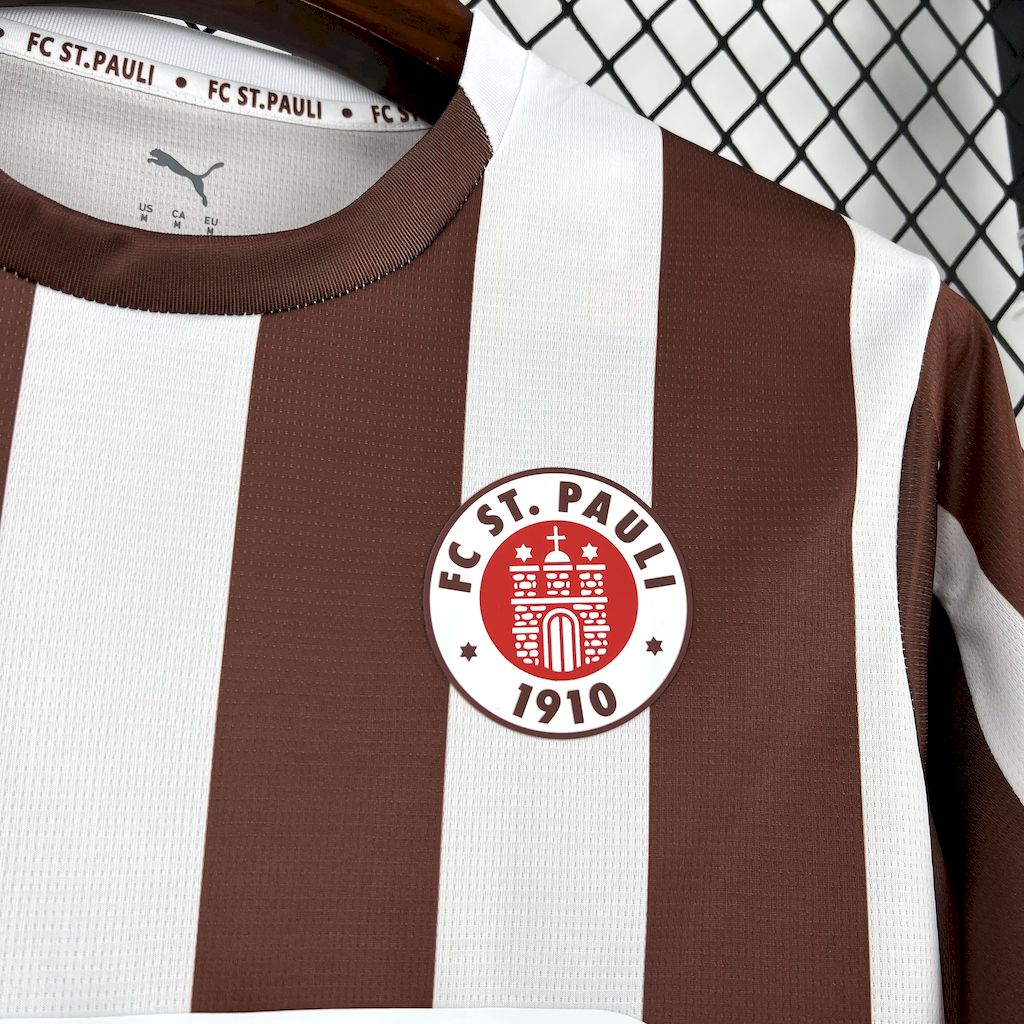 Camisa FC St. Pauli 25/26 Home - (Torcedor)