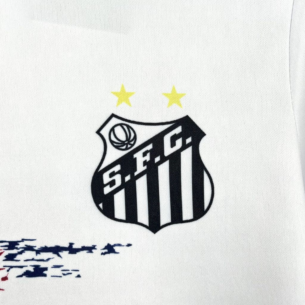 Camisa Barcelona x Santos 25/26 (Neymar) - (Torcedor)