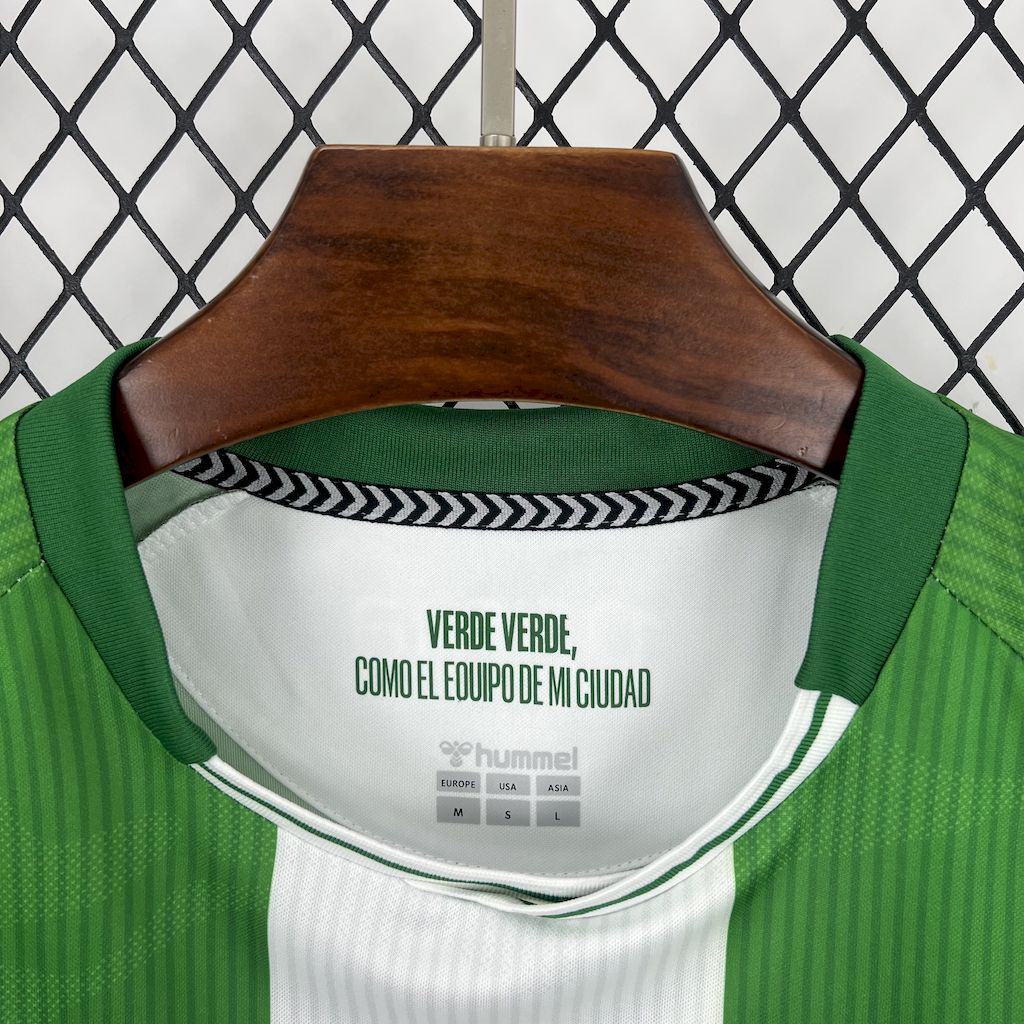 Camisa Real Betis Home 25/26 - Versão (Torcedor) Masculina