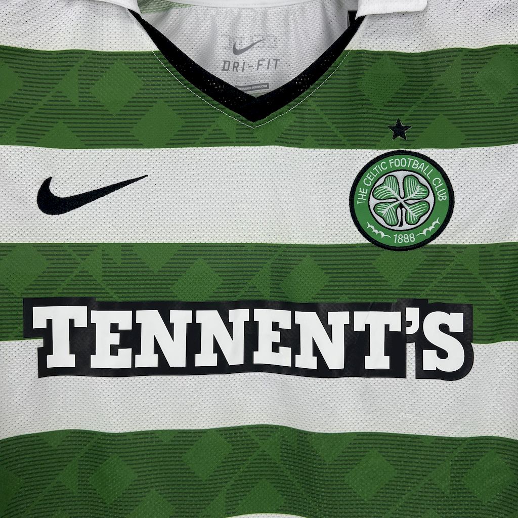 Camisa Celtic Home 10/12 - Versão (Retrô)