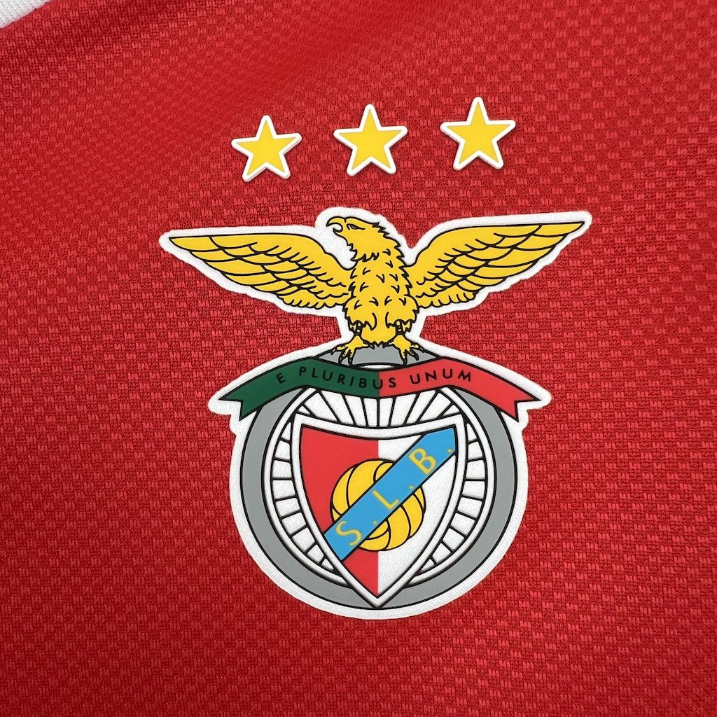 Camisa Benfica Home Manga Longa 25/26 - Versão (Torcedor) Masculina