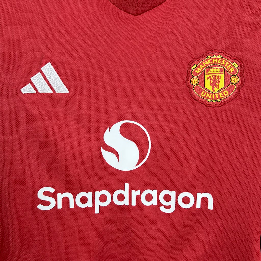 Kit Infantil Manchester United 25/26 Home