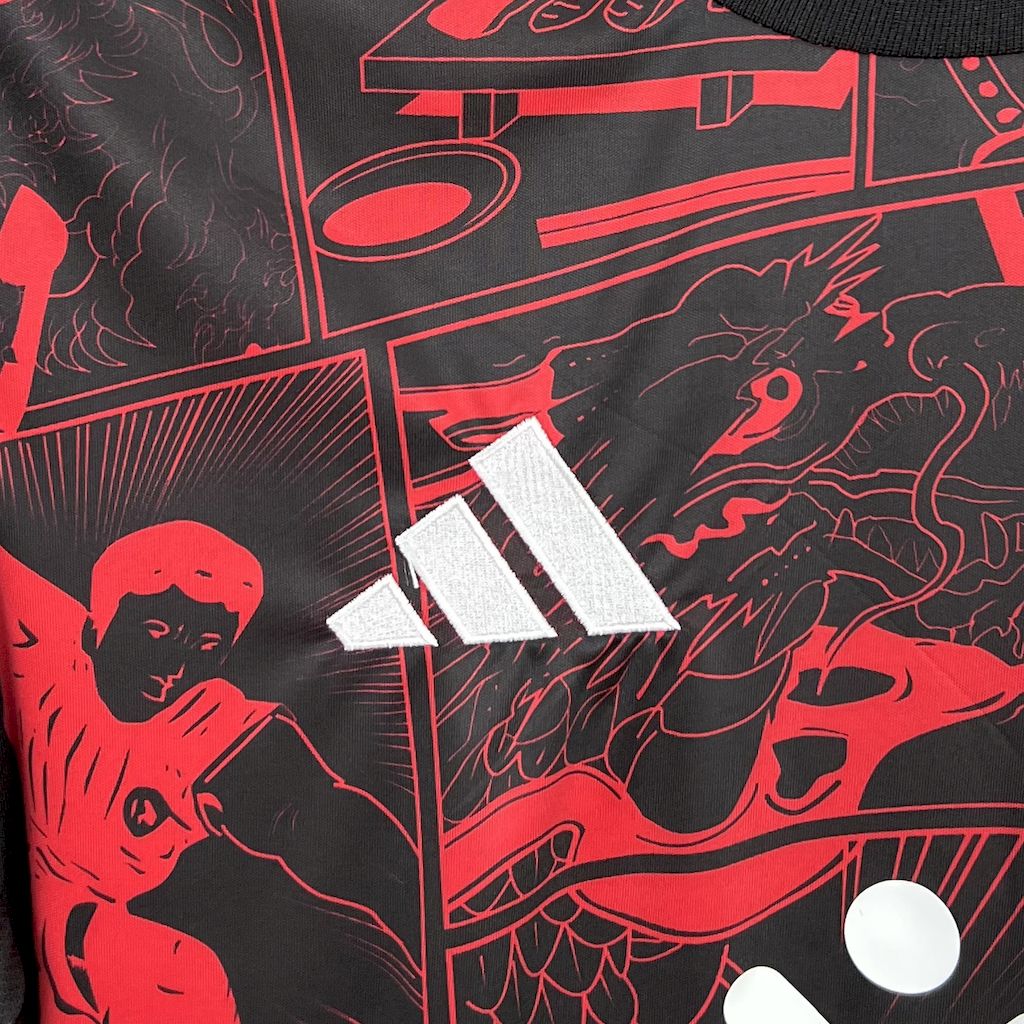 Camisa Fortuna Düsseldorf Edição-Especial Vermelha 24/25 - (Torcedor) Masculina