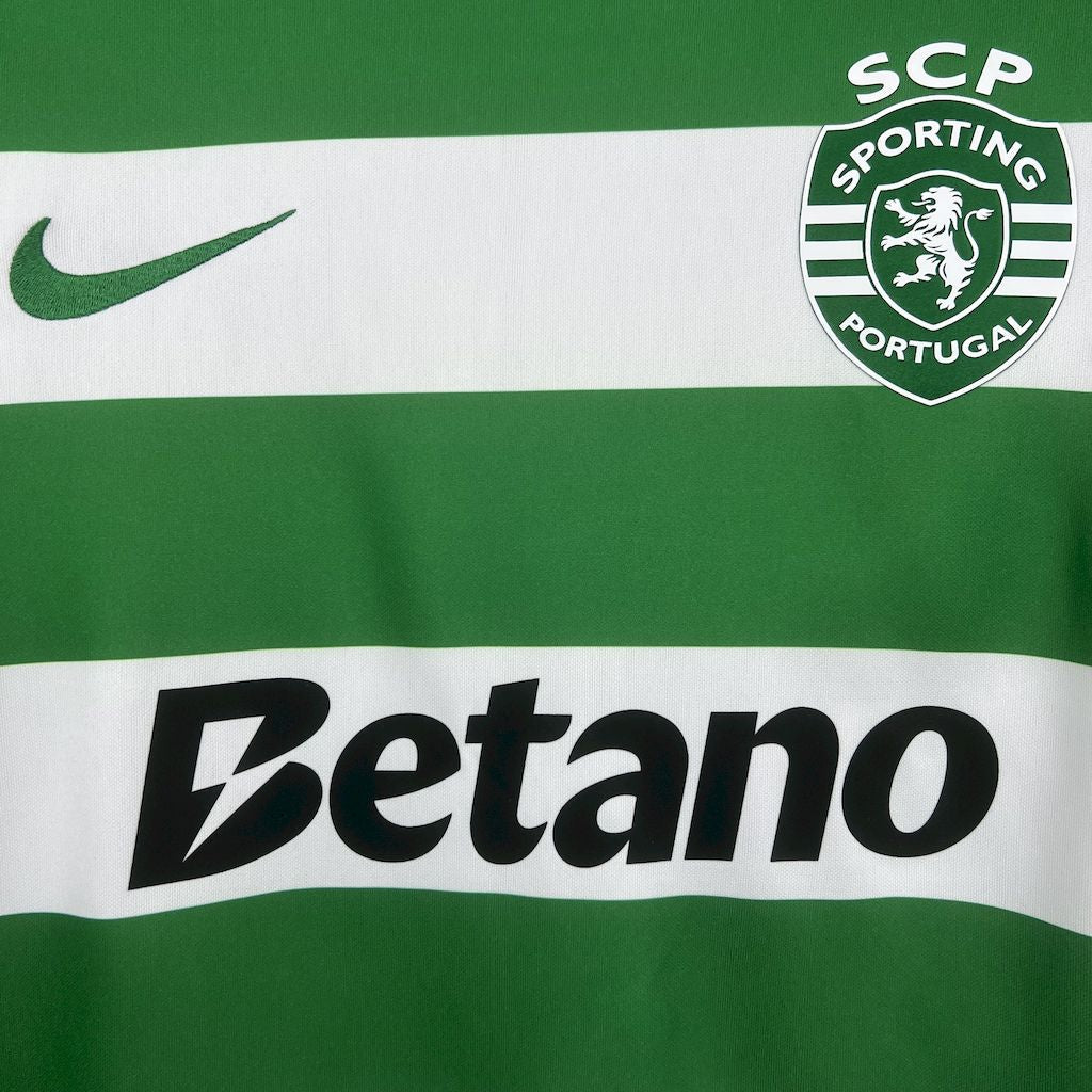 Camisa Sporting Home 25/26 - Versão (Torcedor) Masculina