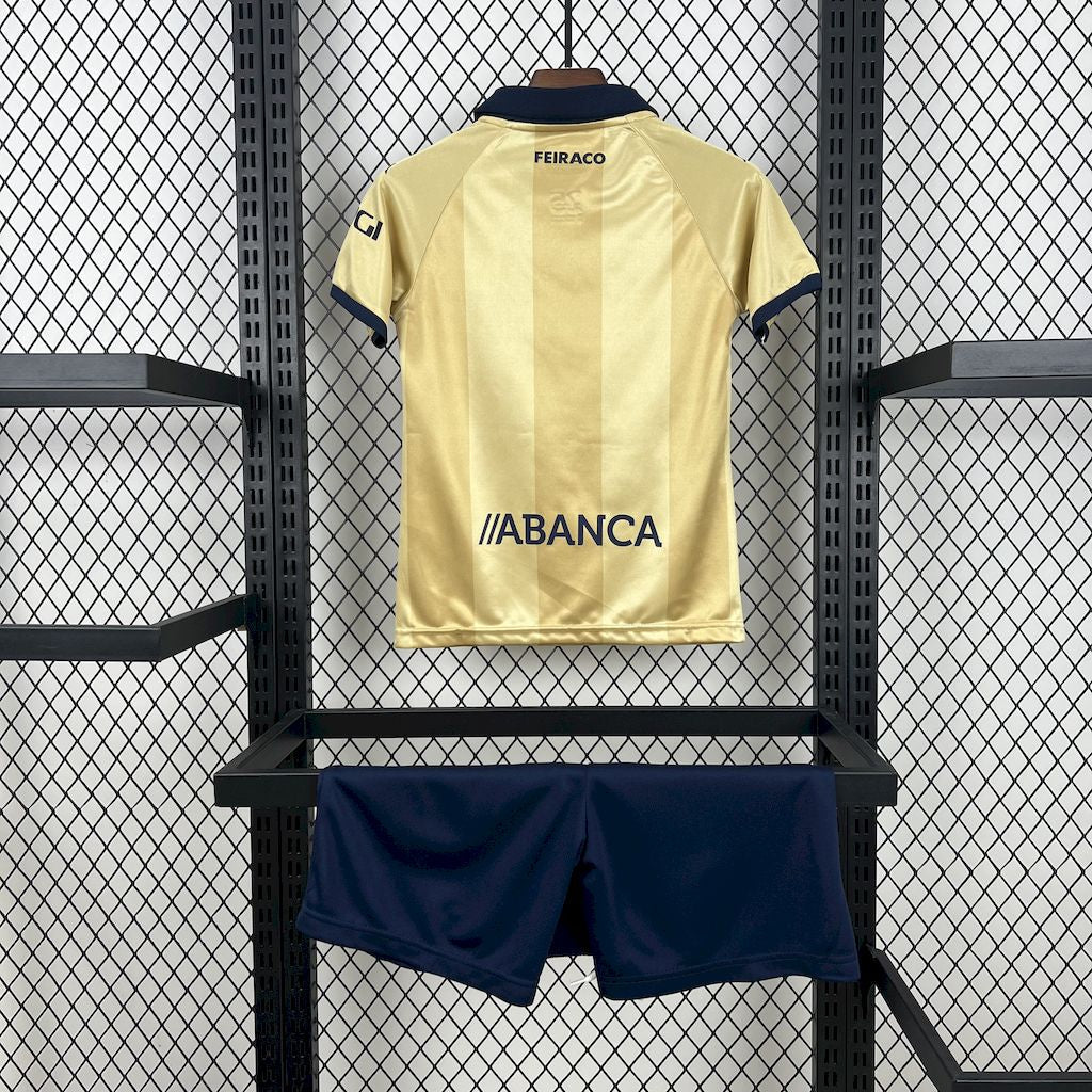 Kit Infantil Deportivo La Coruña 24/25 Aniversário 25 Anos (La Liga 99/00)