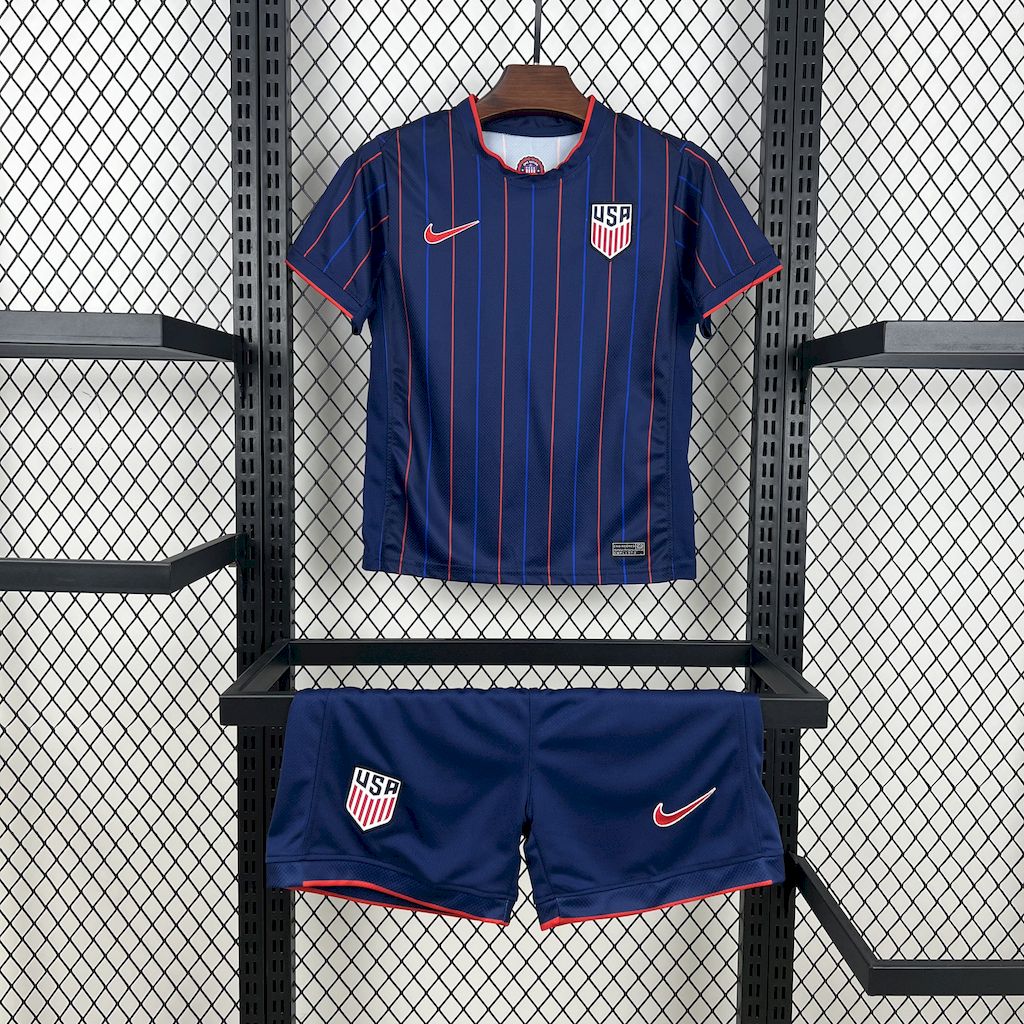 Kit Infantil Estados Unidos 2025 Away