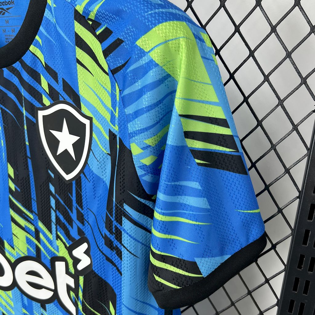 Camisa Botafogo Goleiro-Azul 25/26 - Versão (Torcedor) Masculina