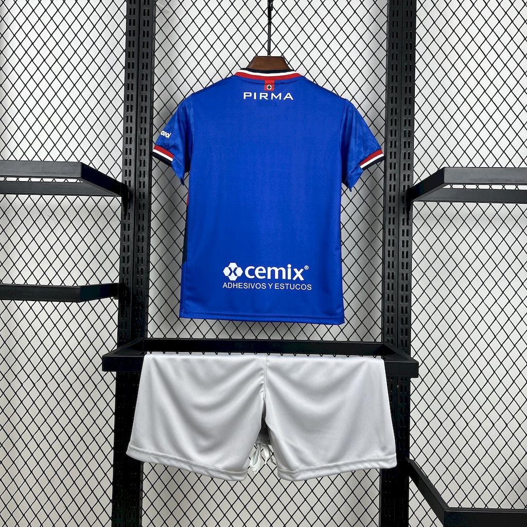 Kit Infantil Cruz Azul Home 25/26