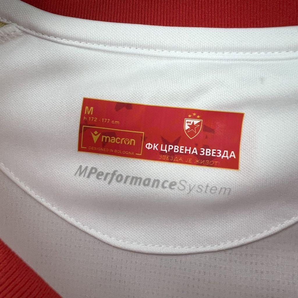 Camisa Estrela Vermelha Home 24/25 - (Torcedor) Masculina