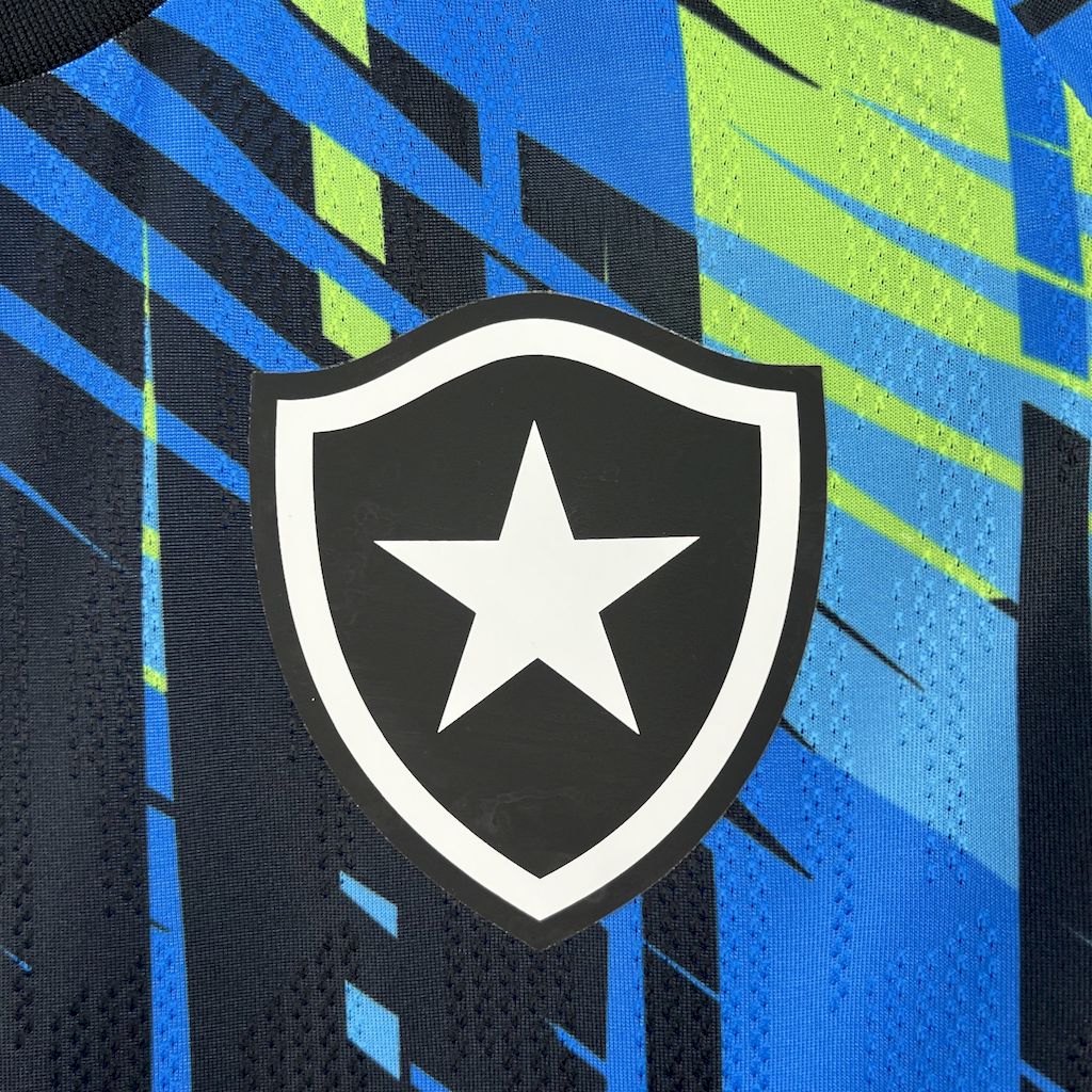 Camisa Botafogo Goleiro-Azul 25/26 - Versão (Torcedor) Masculina
