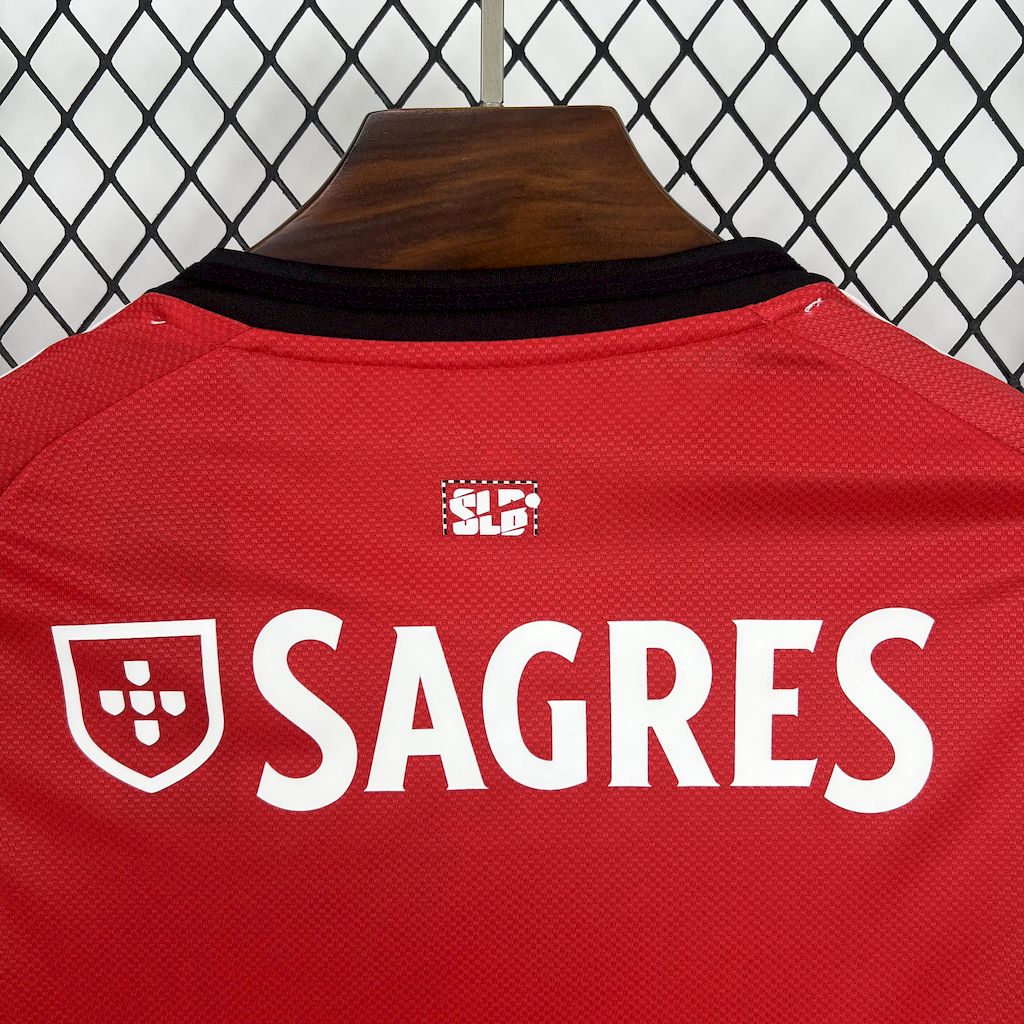 Camisa Benfica Home Manga Longa 25/26 - Versão (Torcedor) Masculina