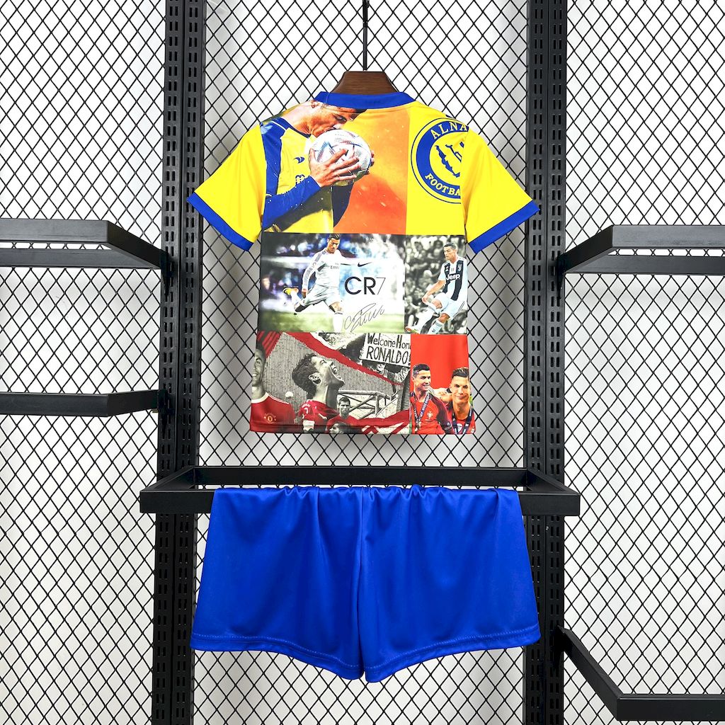Kit Infantil Cristiano Ronaldo 25/26 All Clubs Mix