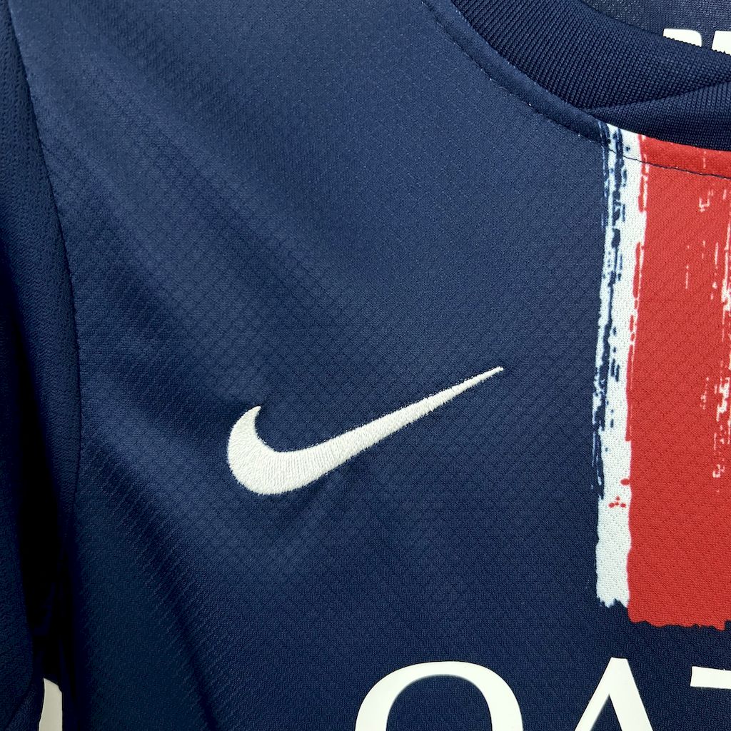 Kit Infantil PSG 24/25 Home (Com Estrelas)