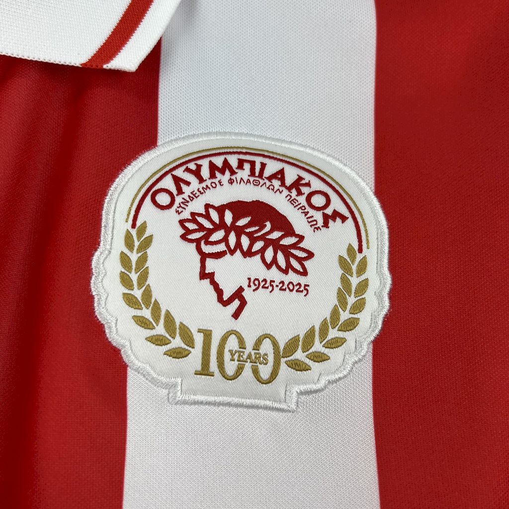 Camisa Olympiacos Aniversário De 100 Anos 25/26 - (Torcedor) Masculina