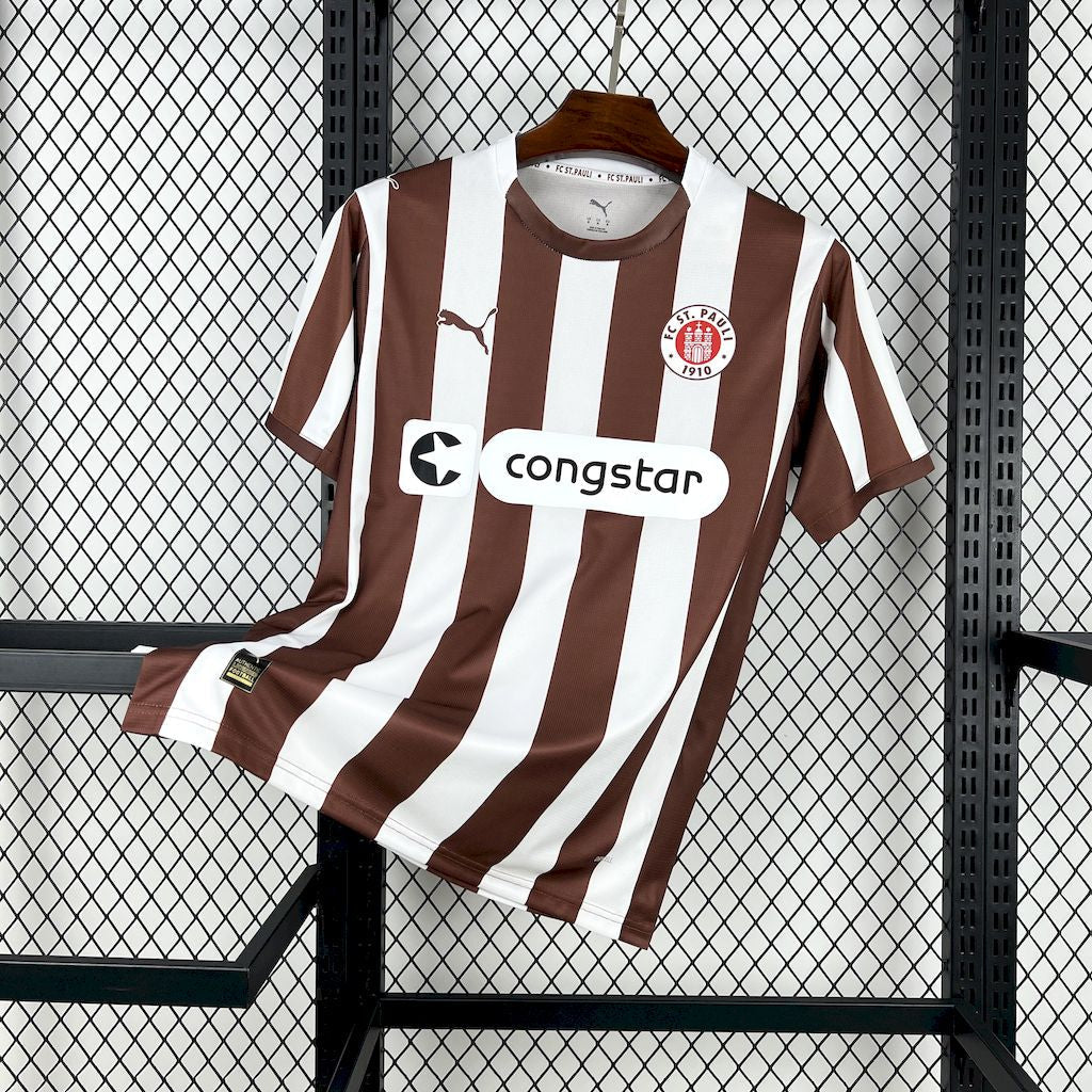 Camisa FC St. Pauli 25/26 Home - (Torcedor)