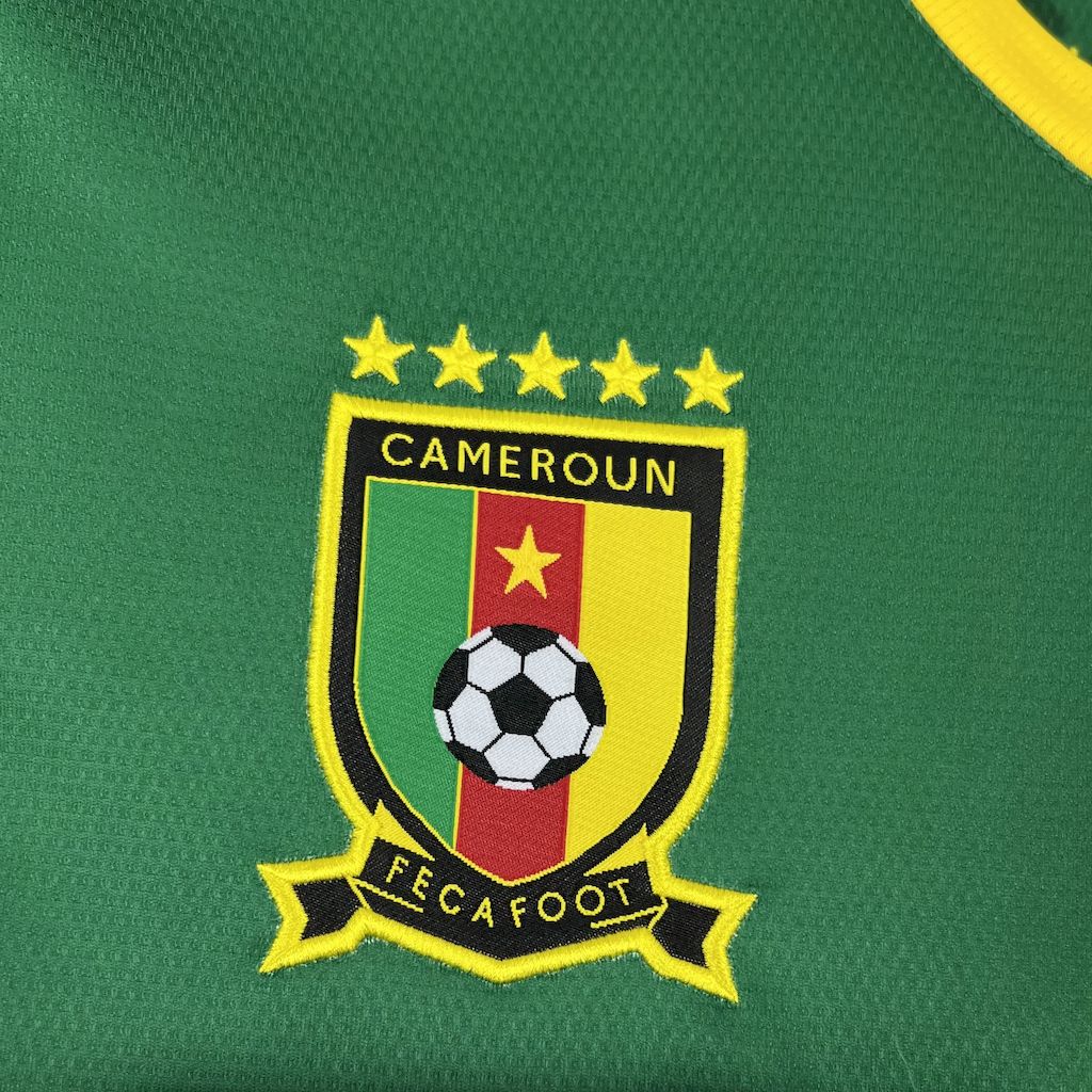 Camisa Camarões Home 25/26 - (Torcedor) Masculina
