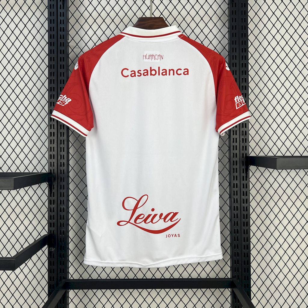 Camisa Huracan Home 25/26 - (Torcedor) Masculina