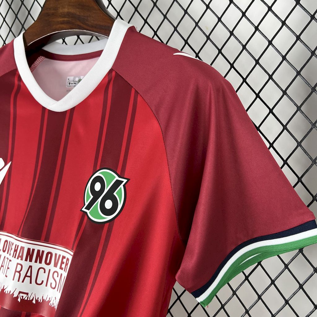 Camisa Hannover 96 Anti- Racismo 24/25 - (Torcedor) Masculina