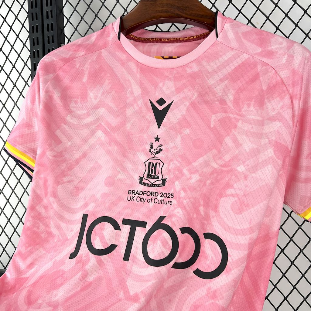 Camisa Bradford City Third 25/26 - Versão (Torcedor) Masculina