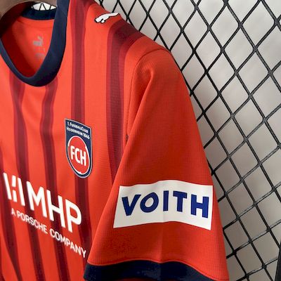 Camisa FC Heidenhem Home 25/26 - Versão (Torcedor) Masculina