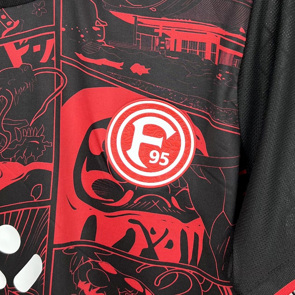 Camisa Fortuna Düsseldorf Edição-Especial Vermelha 24/25 - (Torcedor) Masculina