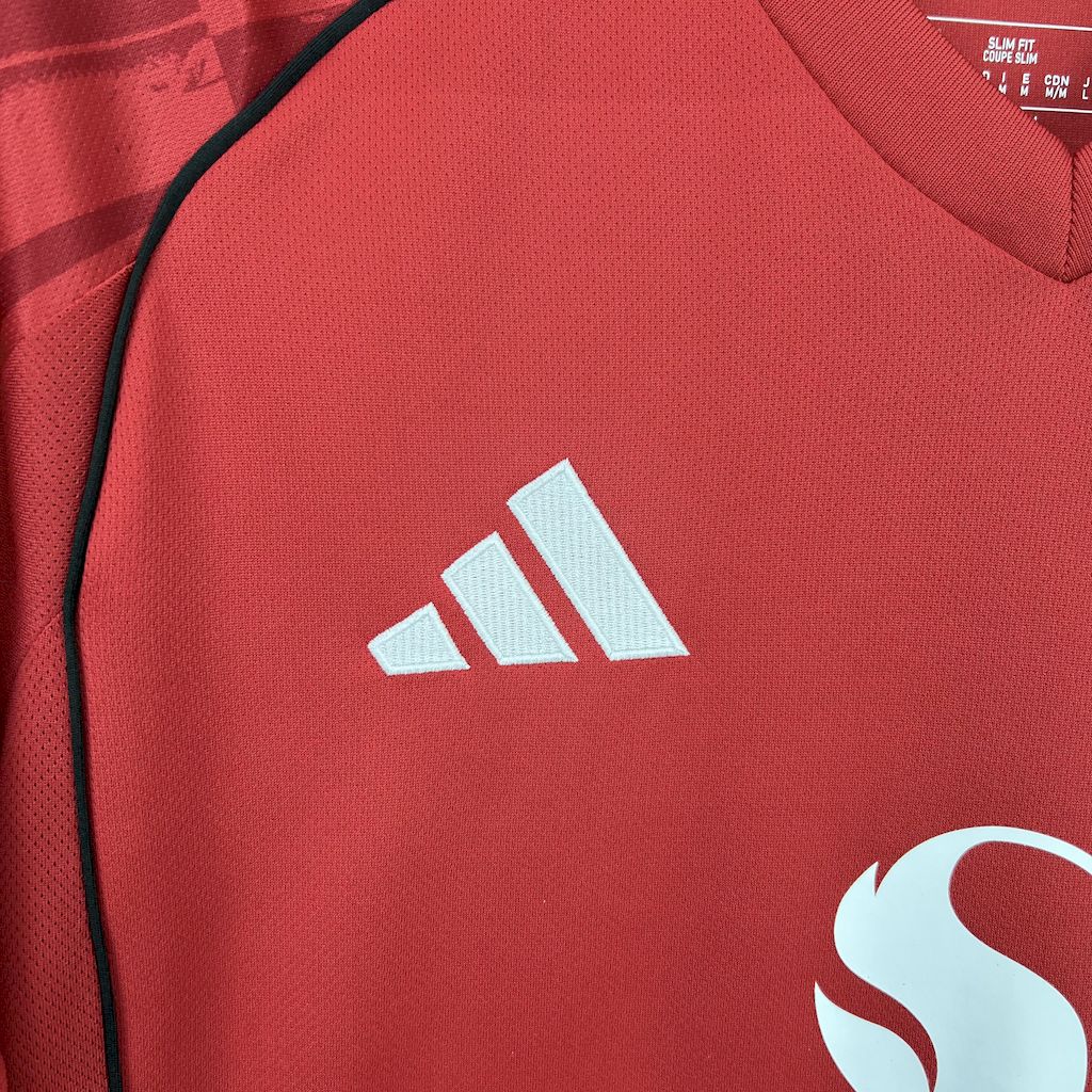 Camisa Manchester United Home 25/26 - (Torcedor) Masculina