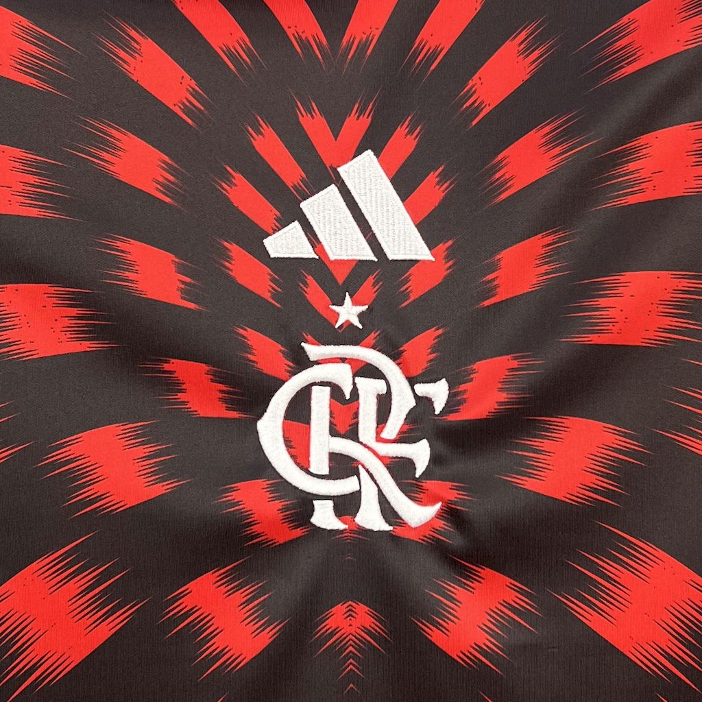 Camisa Flamengo Pré-Jogo 25/26 - Versão (Feminina)