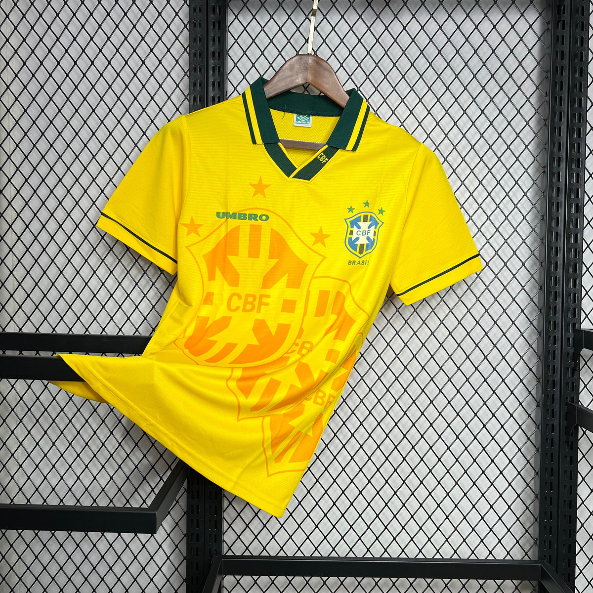 Camisa Brasil Titular 1994 - Versão (Retrô)