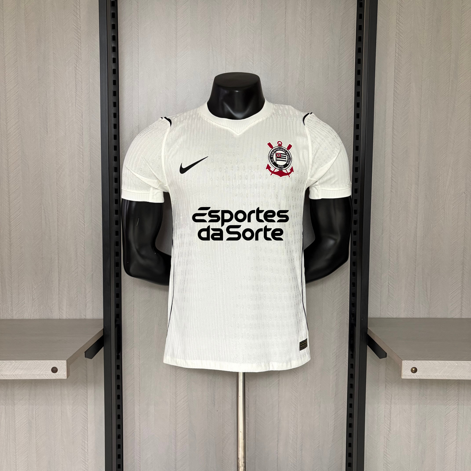 Camisa Corinthians 2026 Home (Com Patrocínio) - (Jogador)
