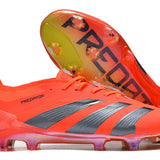 Chuteira Adidas Predator Elite FG - Laranja e Cinza