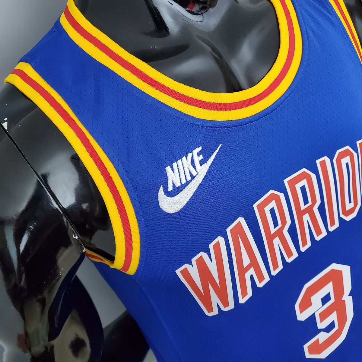Camisa NBA Golden State Warriors #3 Poole - (Retrô) Blue