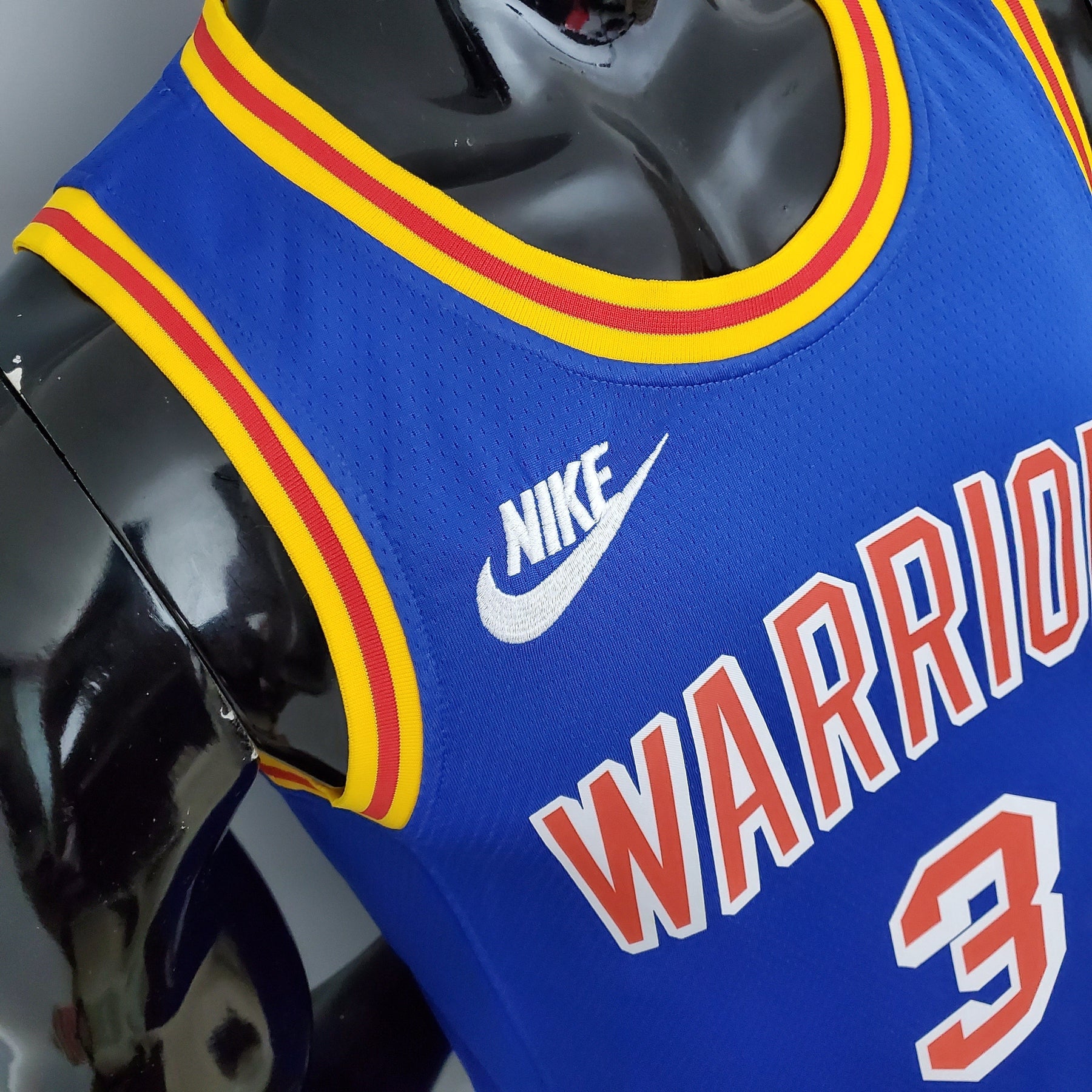 Camisa NBA Golden State Warriors #3 Poole - (Retrô) Blue