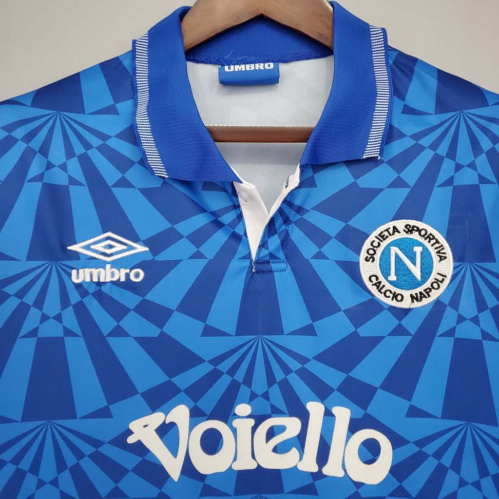 Camisa Napoli Titular 91/93 - Versão (Retrô)