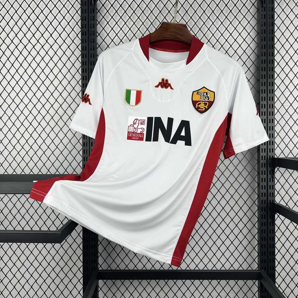 Camisa Roma 01/02 Away - (Retrô)