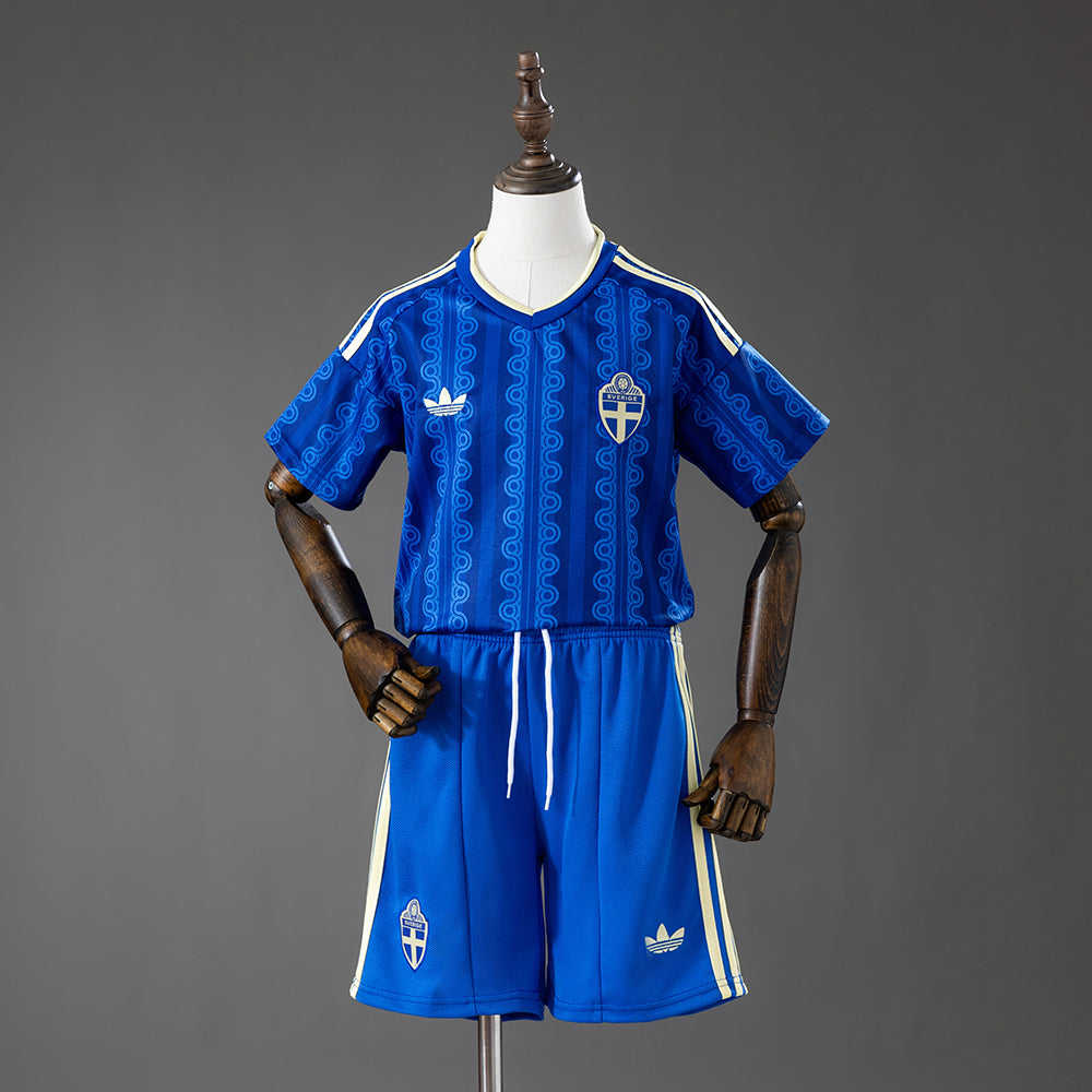 Kit Infantil Suécia 2026 Away