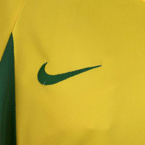 Camisa Brasil Titular 2002 - Versão (Retrô)