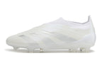 Chuteira Adidas Predator Elite Laceless FG - Branca