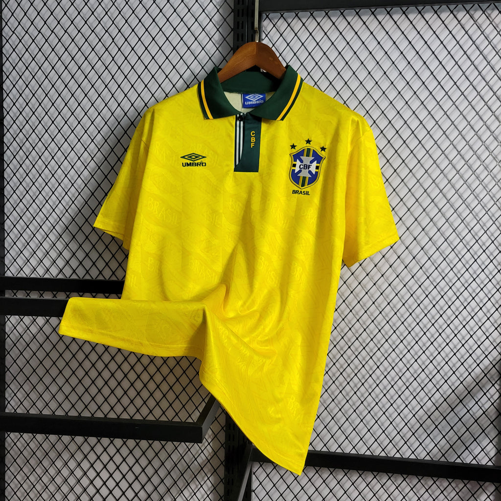 Camisa Brasil 92/93 Home - (Retrô)