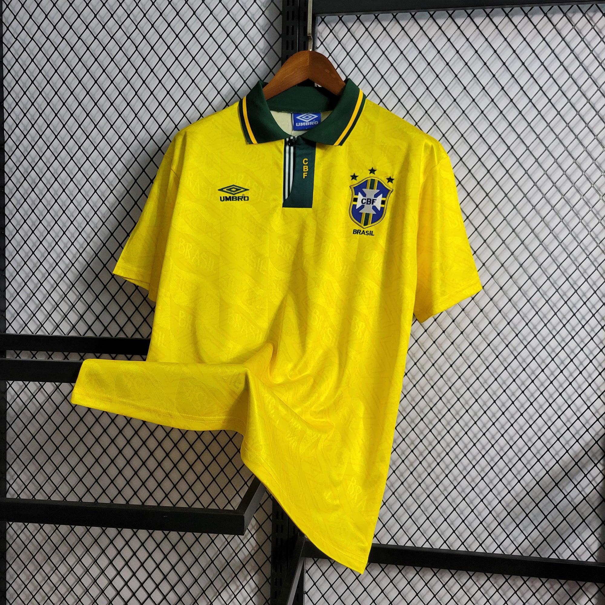 Camisa Brasil 92/93 Home - (Retrô)