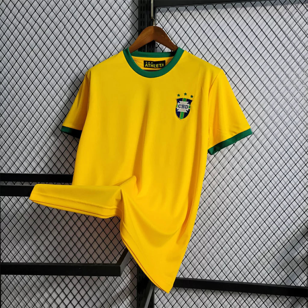 Camisa Brasil 1970 Home - (Retrô)